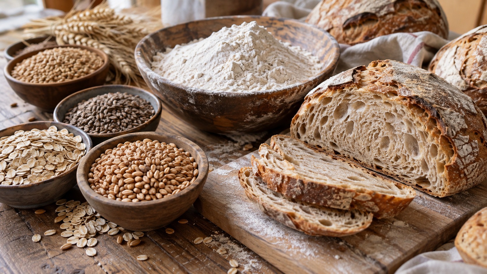 Cereali per panificazione: quali scegliere e quale farina usare per fare il pane