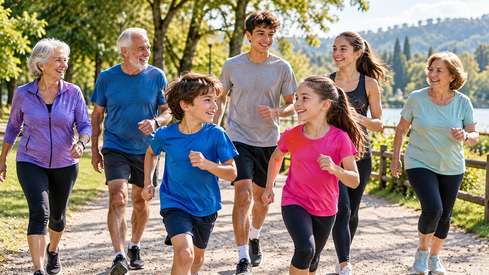 Attività fisica per bambini, adolescenti e anziani: raccomandazioni per fascia d’età